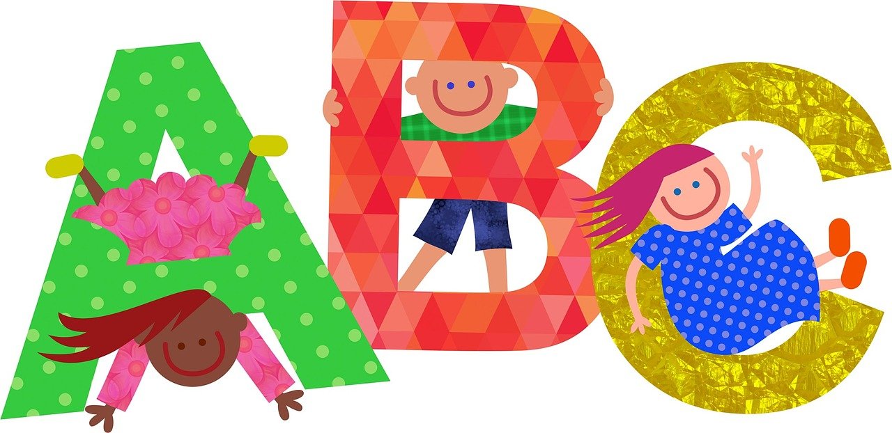 A, B und C Buchstaben