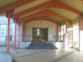 Eingang Grundschule Baltmannsweiler