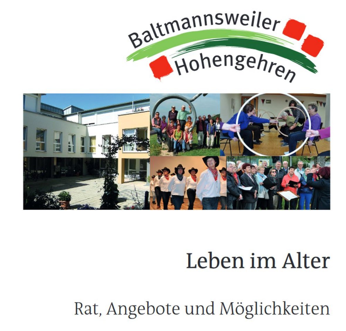 Broschüre Leben im Alter Titelblatt