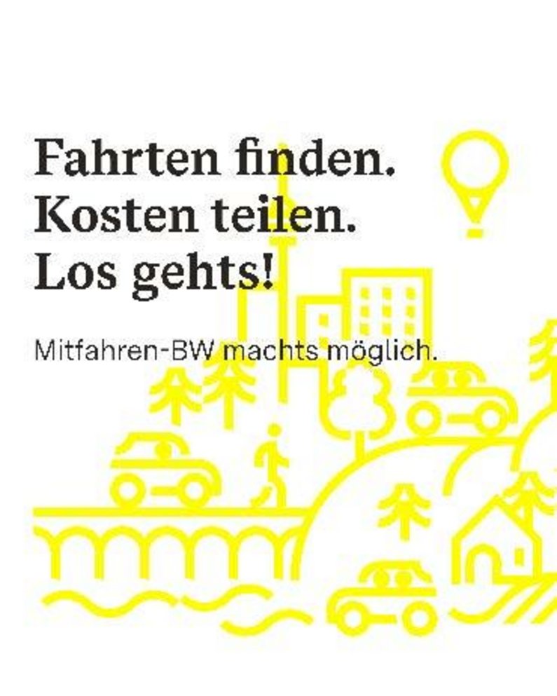 Carpooling-Plattform Mitfahren-BW