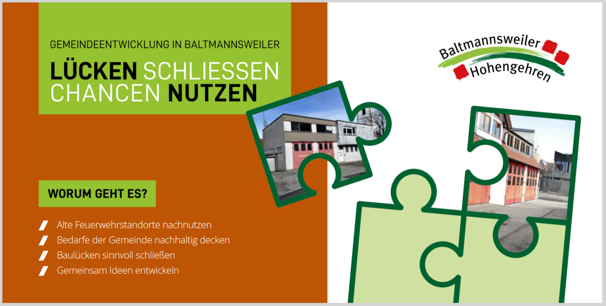 Projektflyer Lücken schließen Chancen nutzen - Titelblatt - mit Worum geht es?