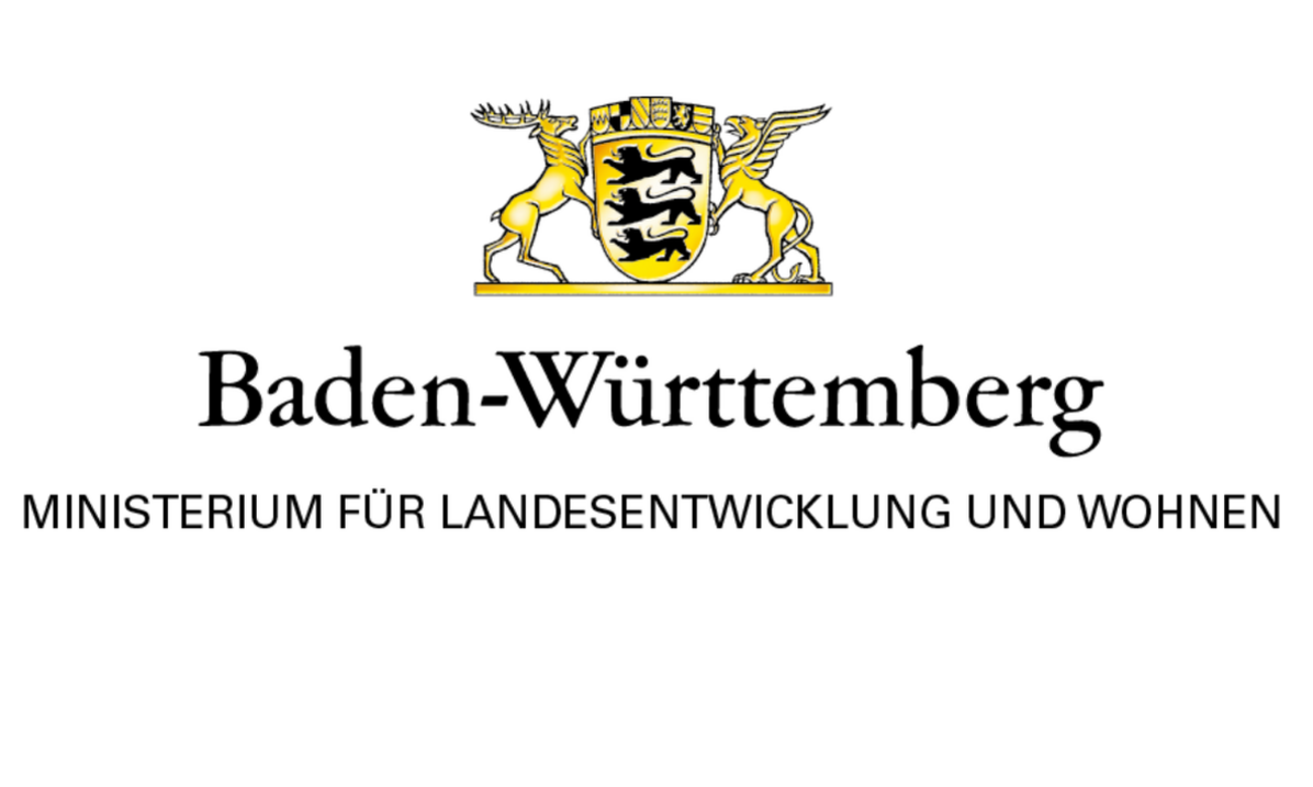 Logo Ministerium für Landesentwickliung und Wohnen Baden Württemberg - Link öffnet im gleichen Fenster