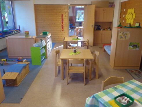 Innenbereich Kinderhaus Spatzennest