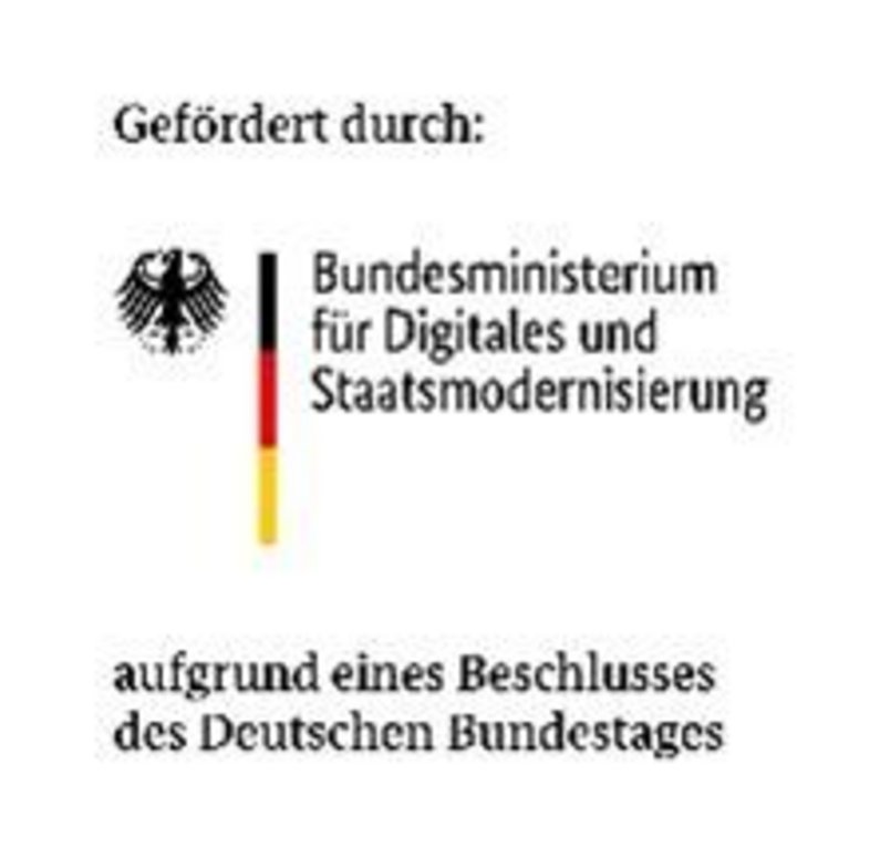 Logo Bundesministerium für Digitales und Staatsmodernisierung