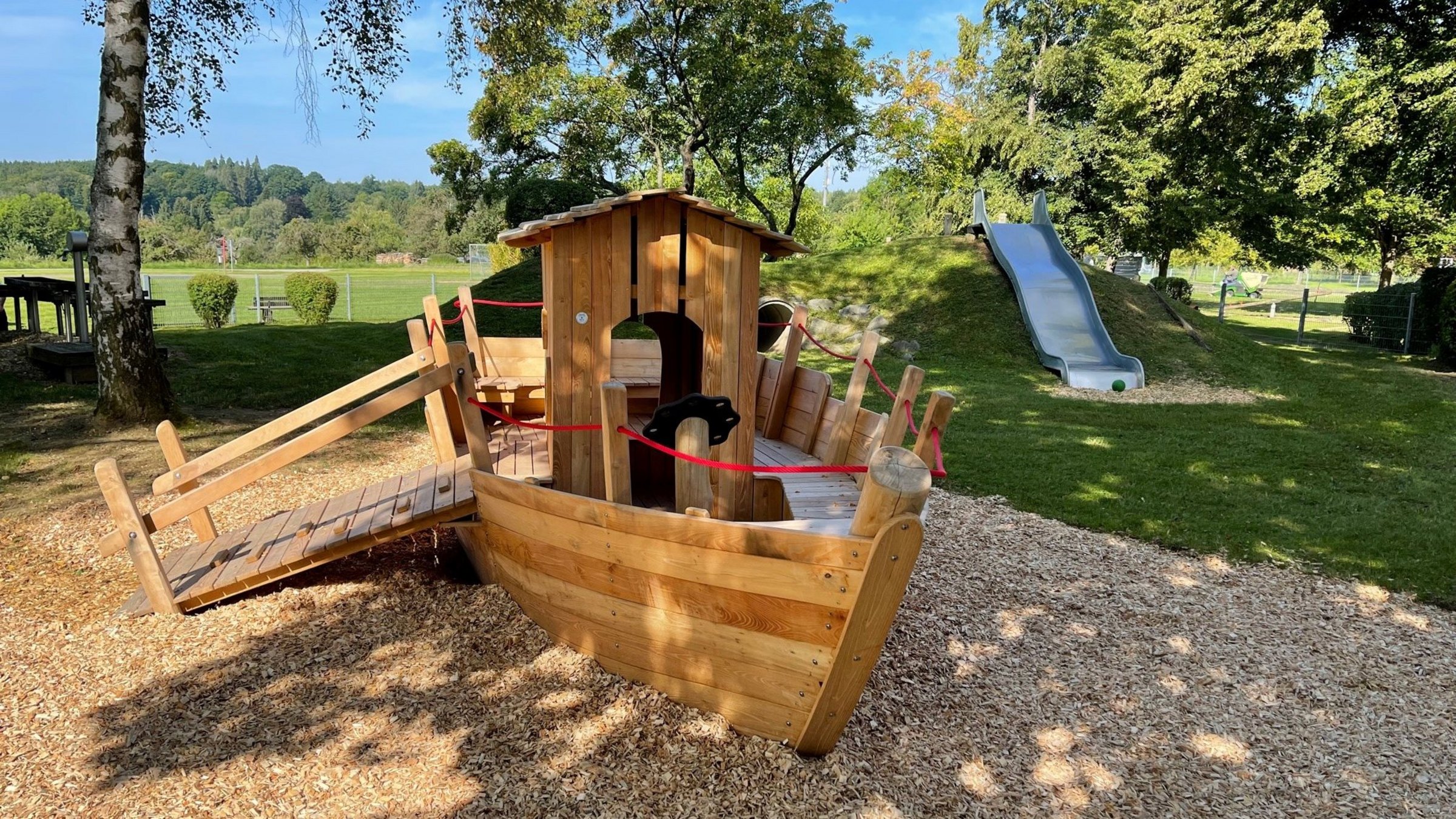 Spielplatz Schiff Kinderhaus Arche Noah